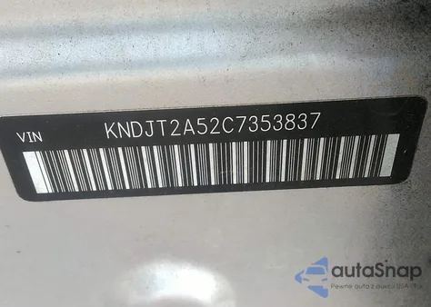 2012 Kia Soul from USA, damaged, VIN KNDJT2A52C7353837